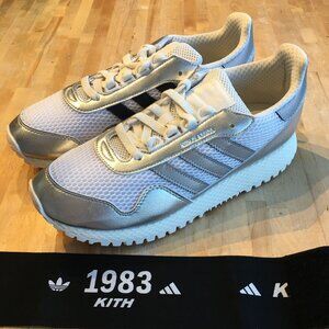 KITH x adidas New York "White/Metallic Silver" JQ9298 Sz 9.5 NO BOX